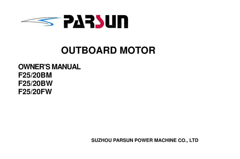 Parsun F25/20BM User manual Parsun F25/20BM User manual