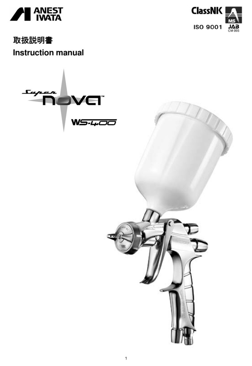 Iwata Super Nova WS-400-1301B instruction manual