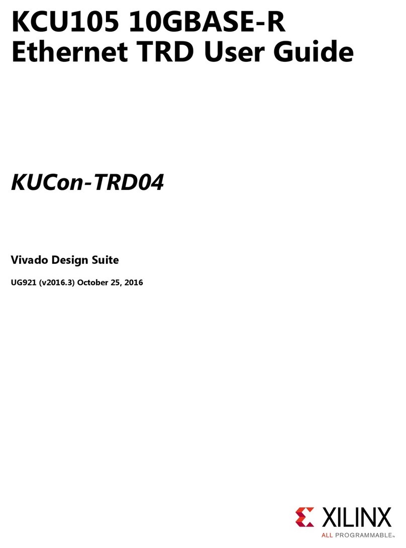 Xilinx KCU105 User manual