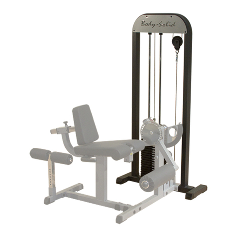 Body Solid G-STACK User manual