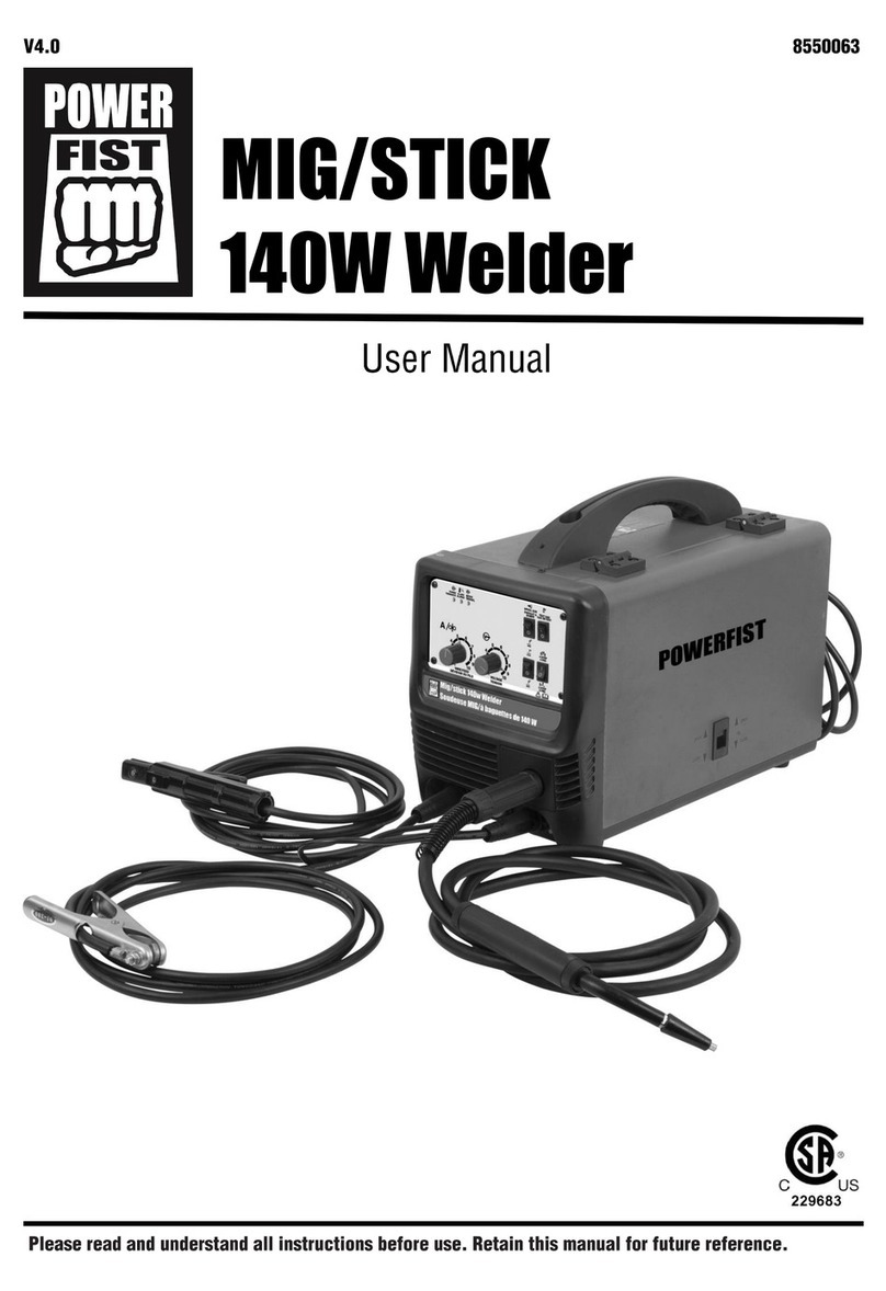 Power Fist 8550063 user manual
