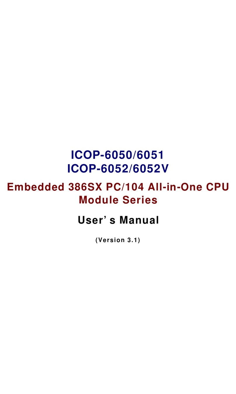 ICOP Technology ICOP-6050 user manual