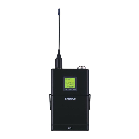 Shure MW5 User manual