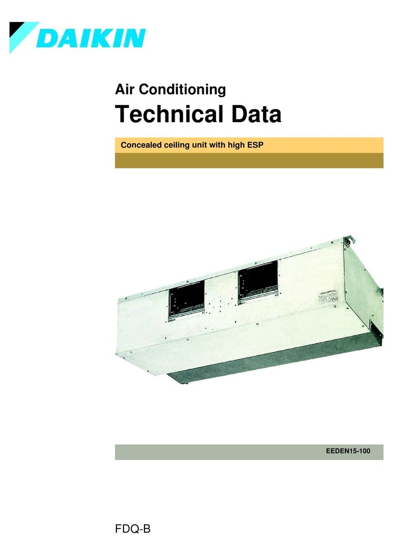 Daikin FDQ-B Instruction manual