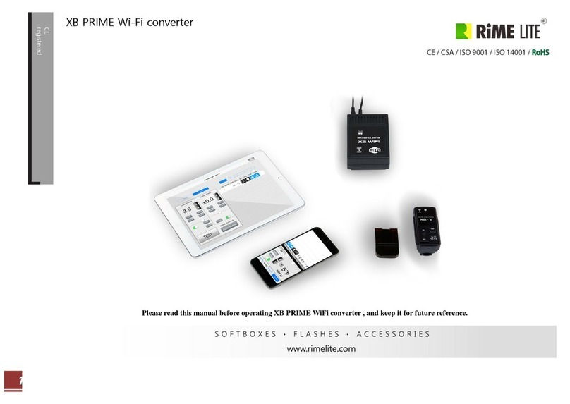Rime Lite XB PRIME manual