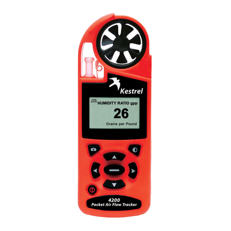 Kestrel 4200 User manual