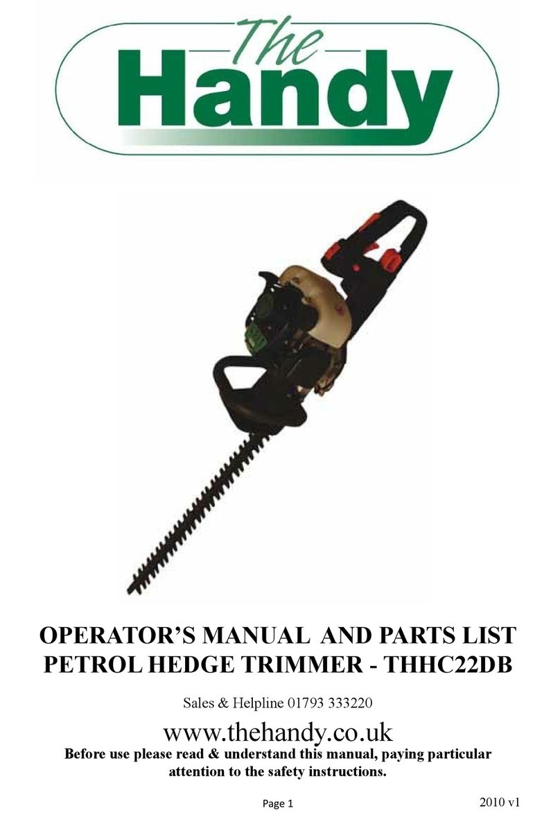 The Handy THHC22DB User manual The Handy THHC22DB User manual