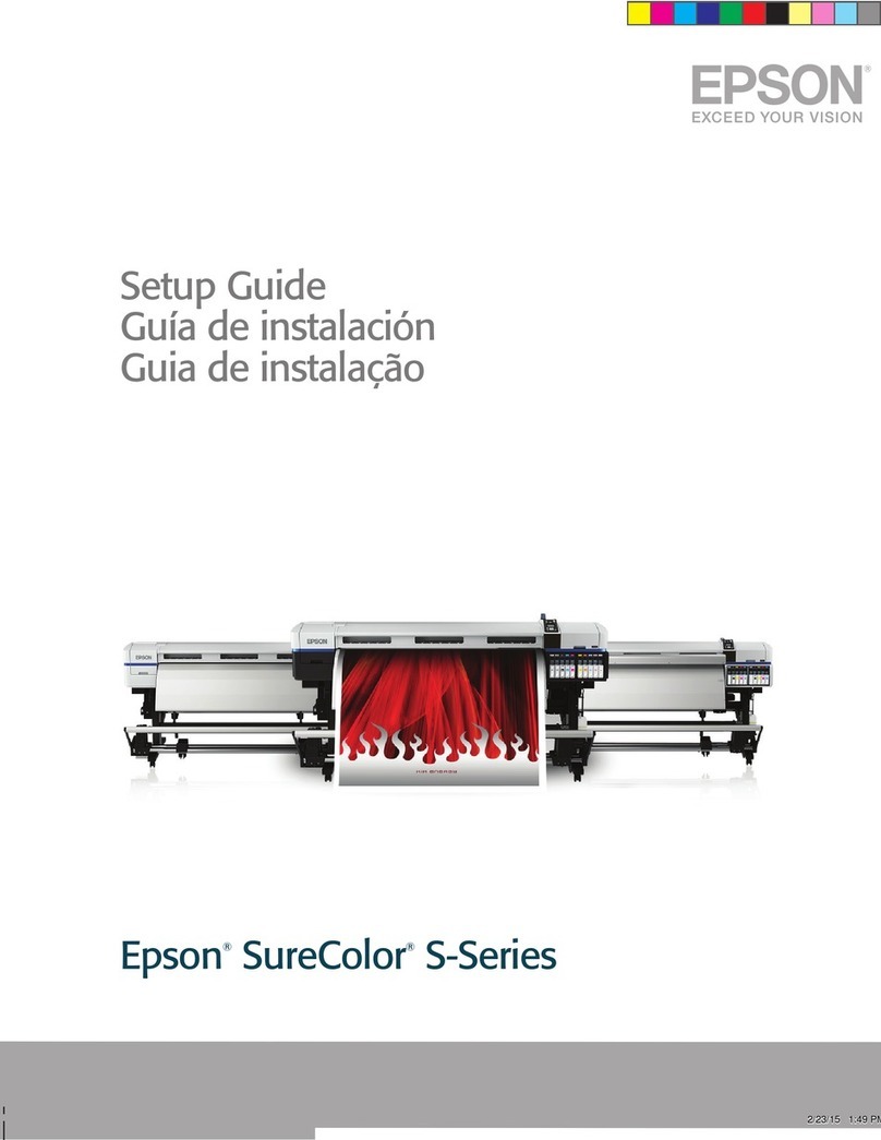 Epson SureColor S Series User manual