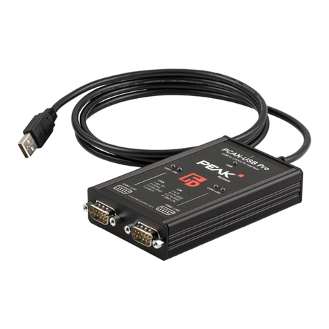 Peak PCAN-USB Pro FD user manual