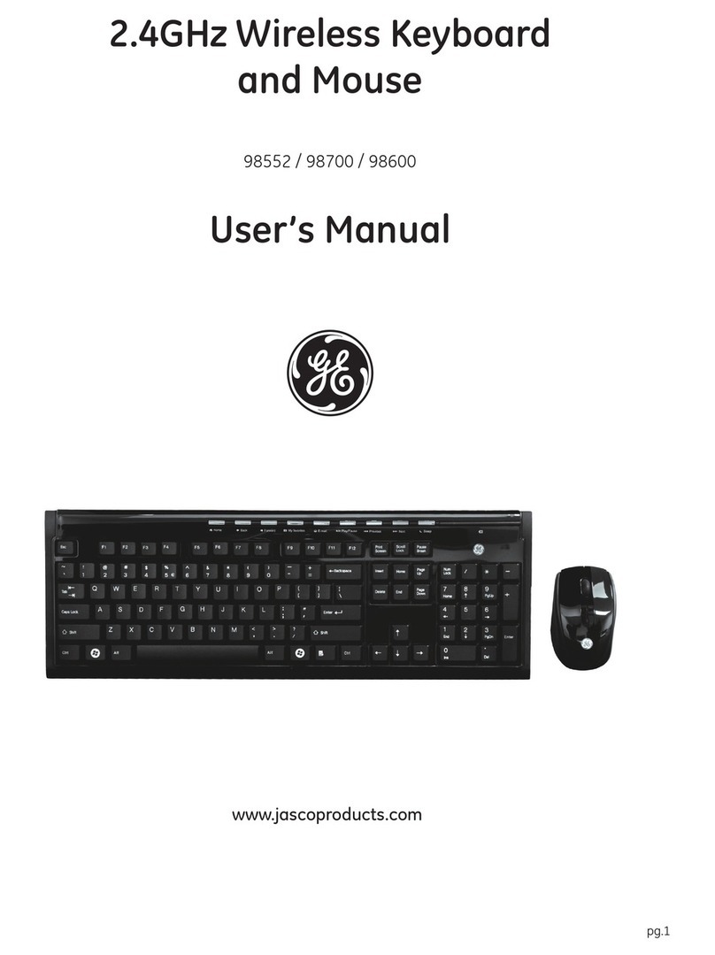 GE 98552 User manual