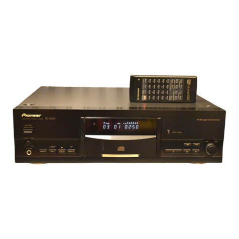 Pioneer PD-S707 User manual