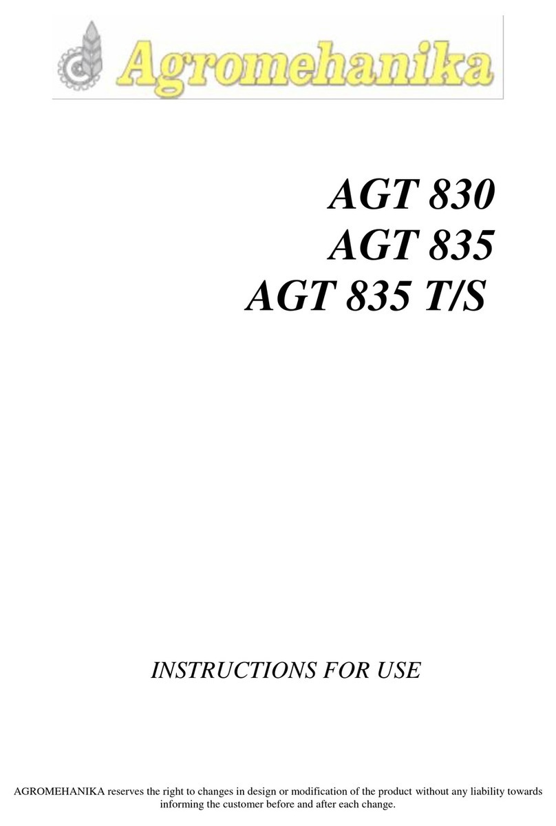 Agromehanika AGT 830 Instructions for use Agromehanika AGT 830 Instructions for use