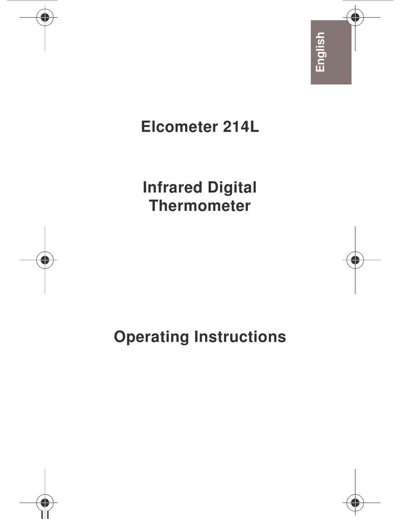 Elcometer 214l operating instructions