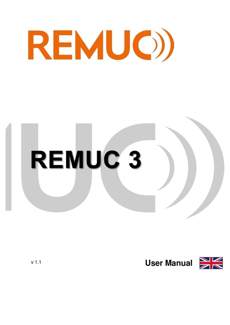 Remuc Remuc-3 user manual
