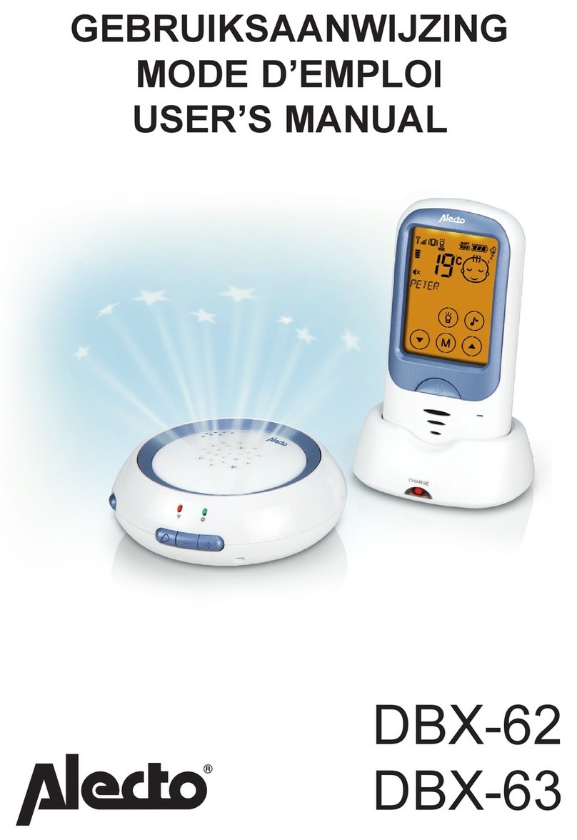 Alecto DBX-62 User manual