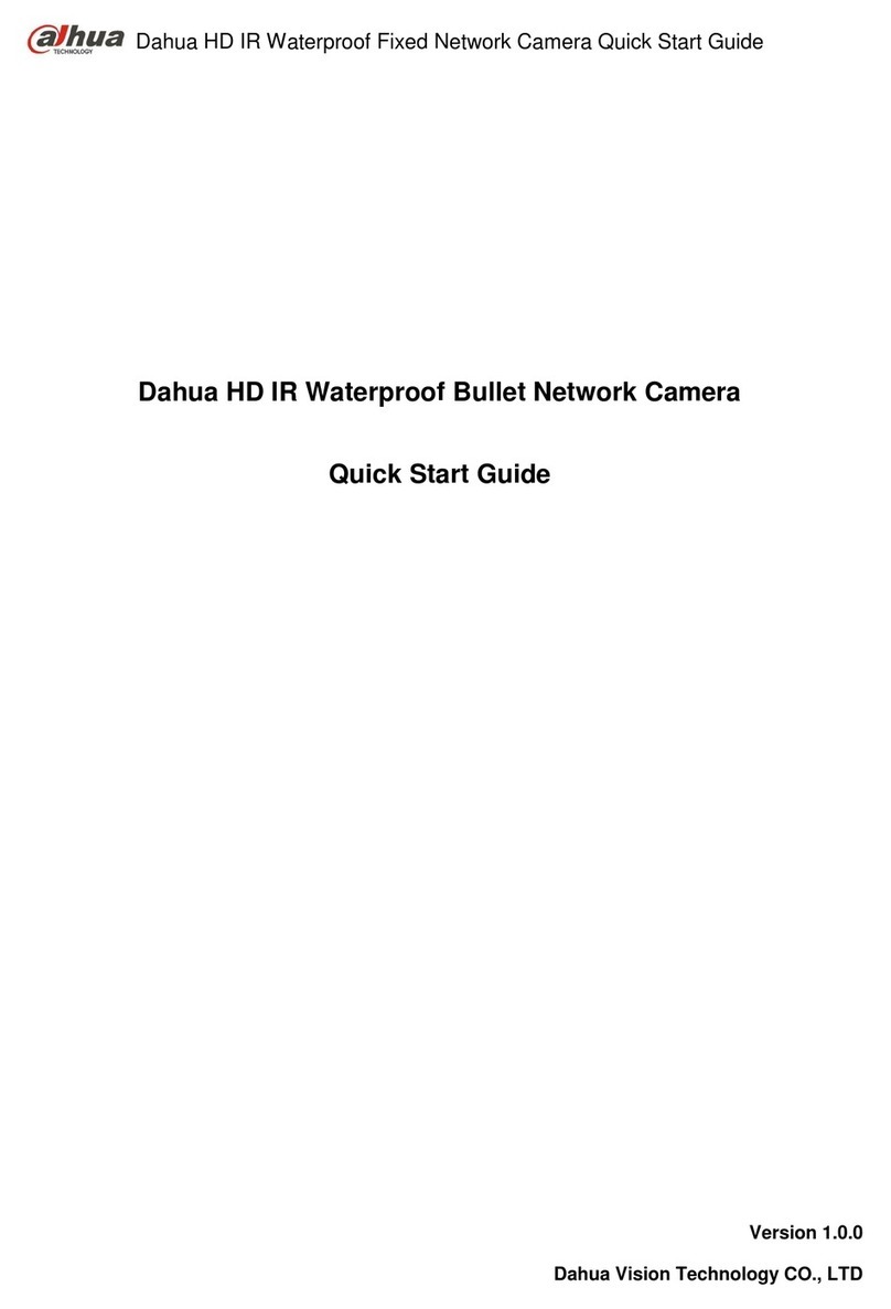 Dahua F Series User manual