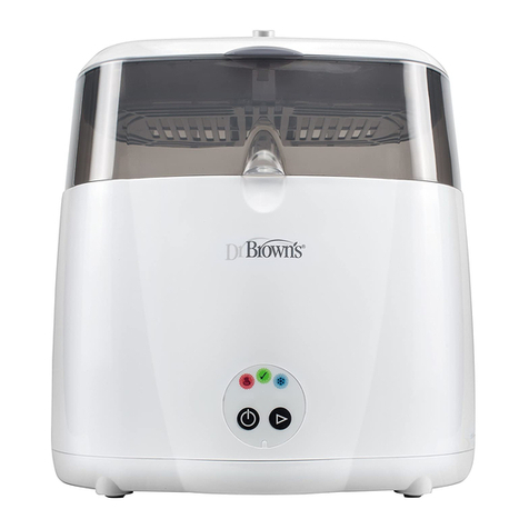 DrBrowns Deluxe Bottle Sterilizer User manual