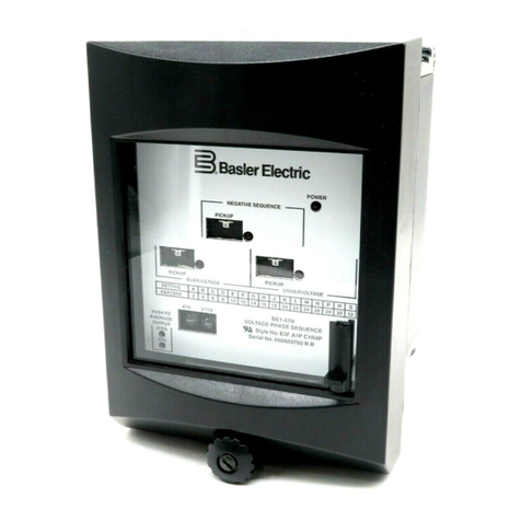 Basler BE1-47N User manual Basler BE1-47N User manual
