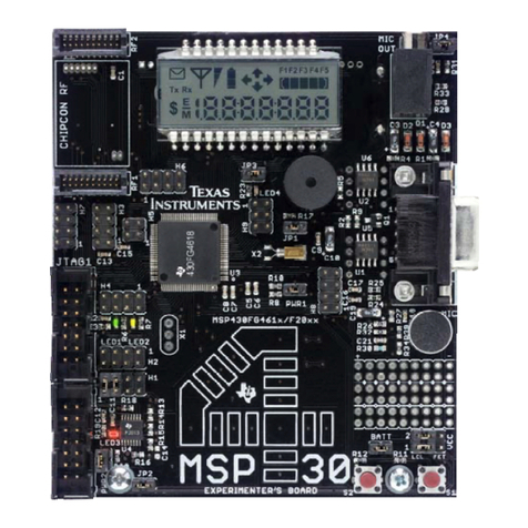 Texas Instruments MSP430FG4618 User manual