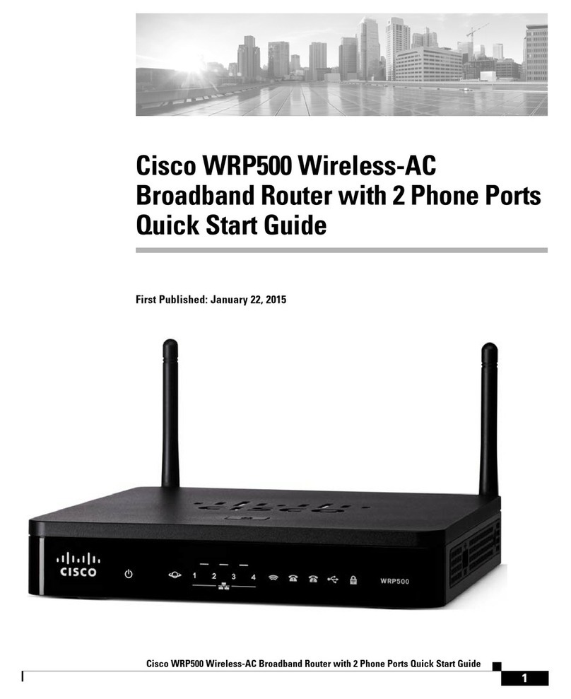 Cisco WRP500 User manual