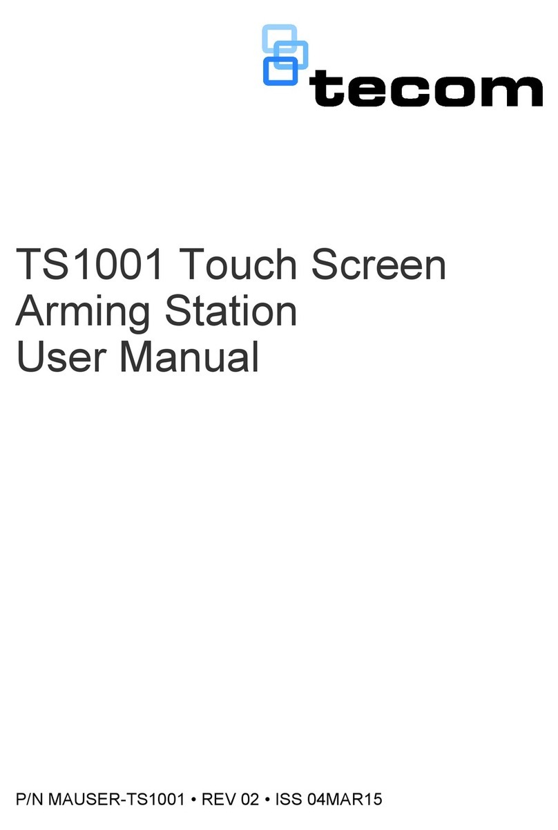 TECOM TS1001 user manual
