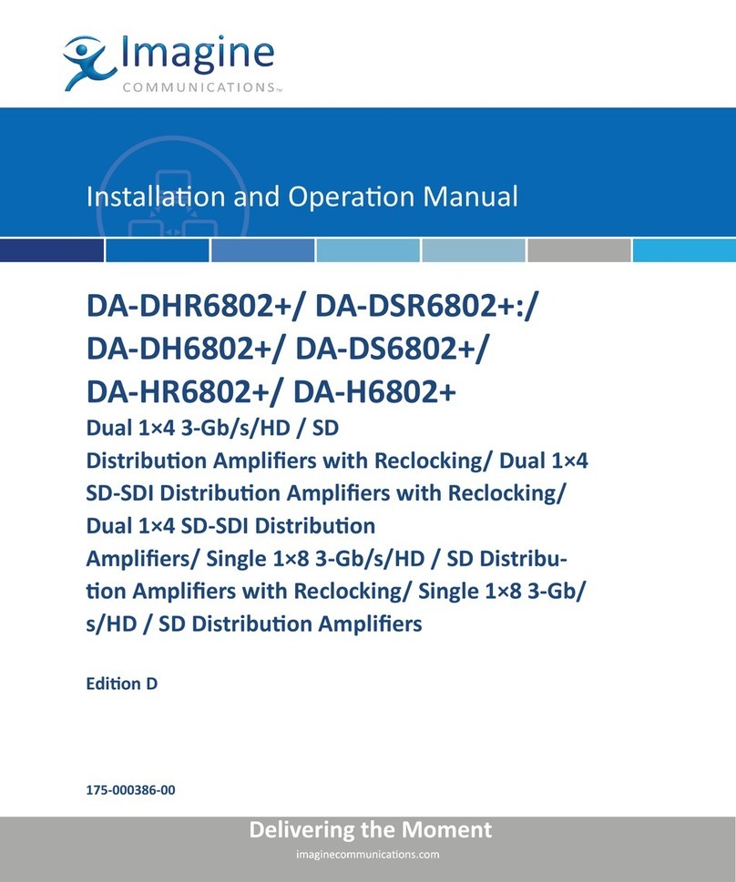 Imagine DA-DHR6802+ User manual