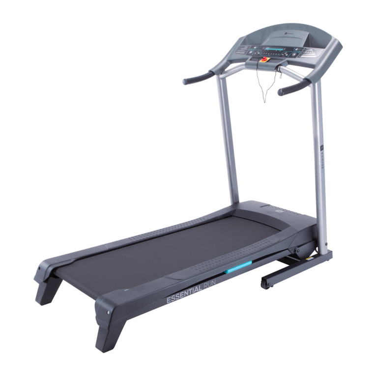Domyos ESSENTIAL RUN User manual Domyos ESSENTIAL RUN User manual