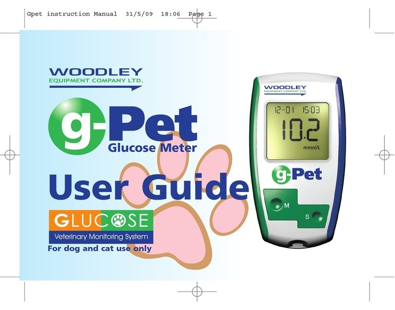 Woodley g-Pet user guide