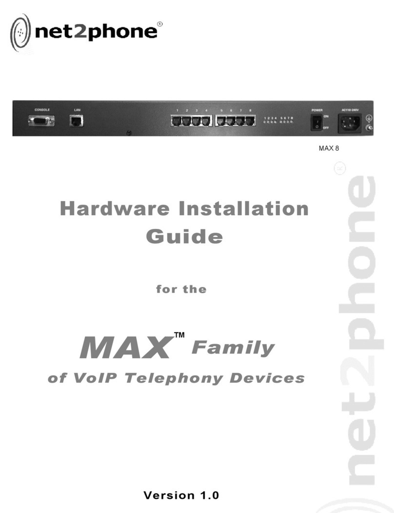 Net2Phone Max 8 Manual