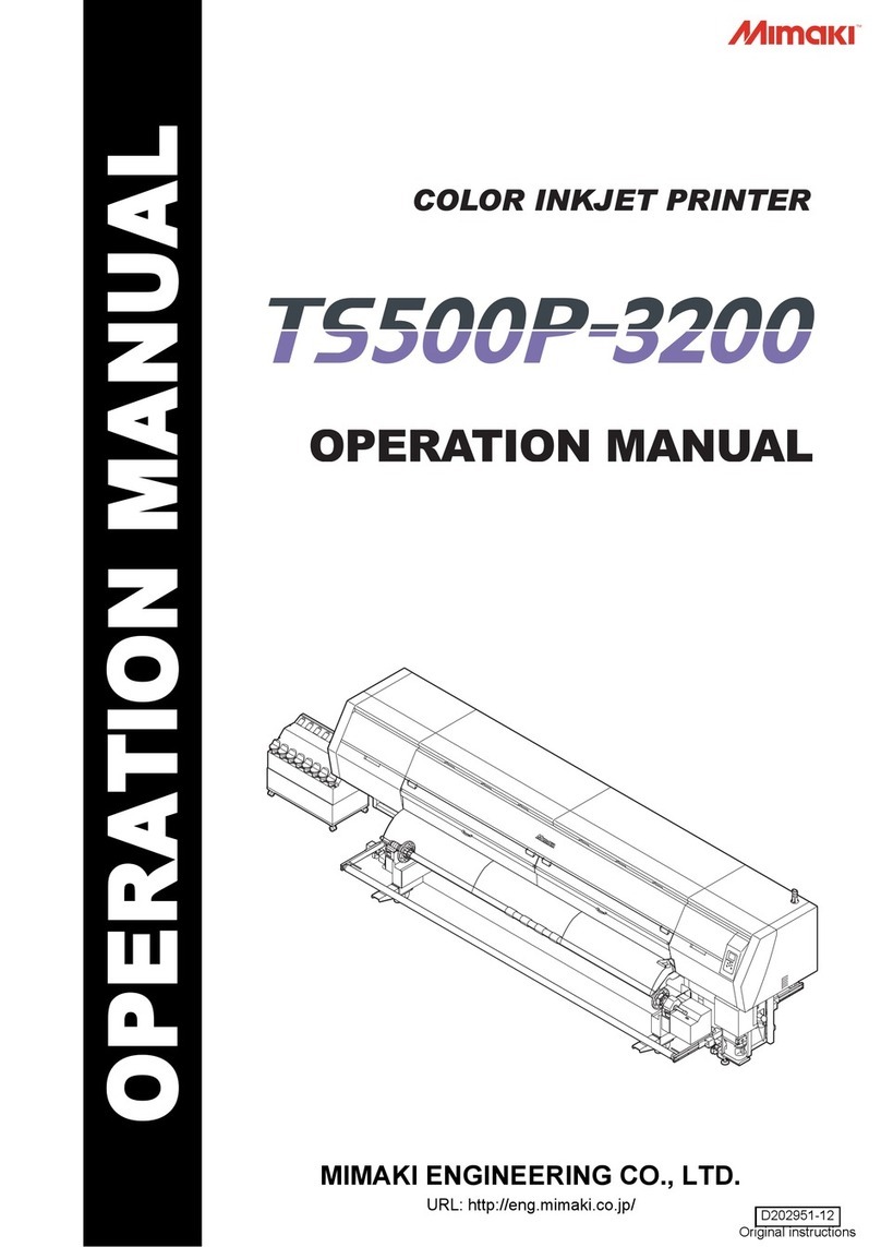 MIMAKI TS500P-3200 User manual