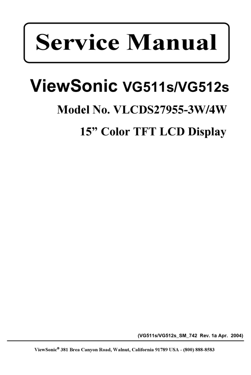 ViewSonic VG511s User manual