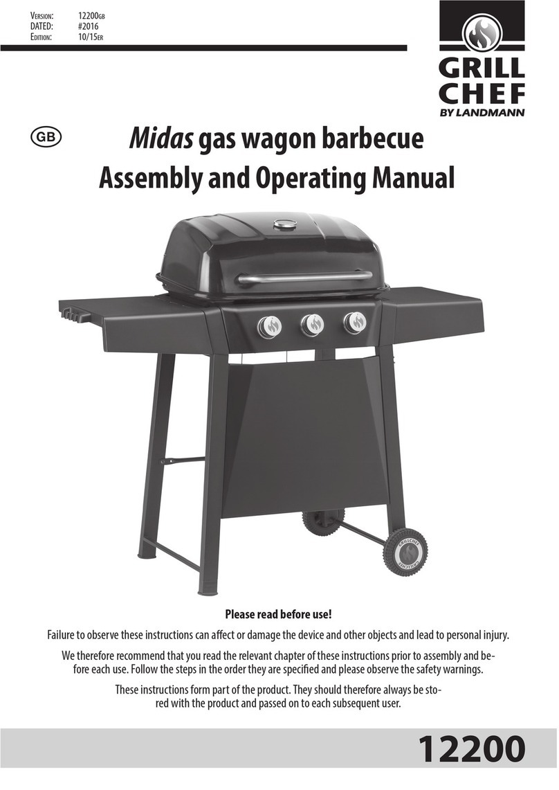 GrillChef 12200 User instructions