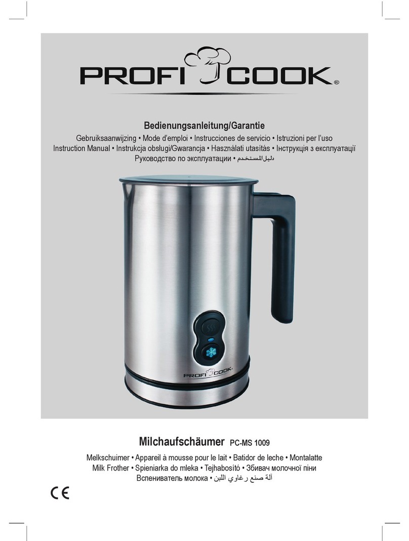 Proficook PC-MS 1009 User manual