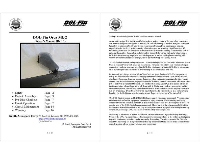 Smith Aerospace DOL-Fin Orca Mk-2 owner's manual