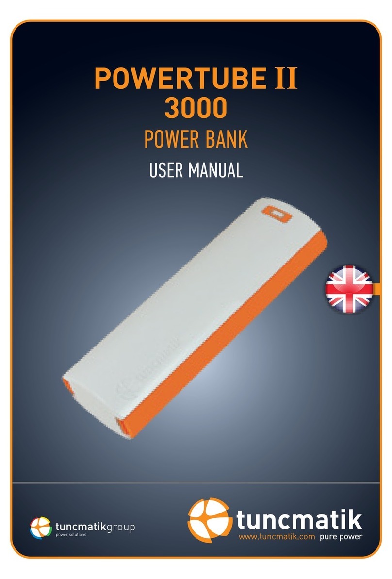 Tuncmatik POWERTUBE II 3000 user manual