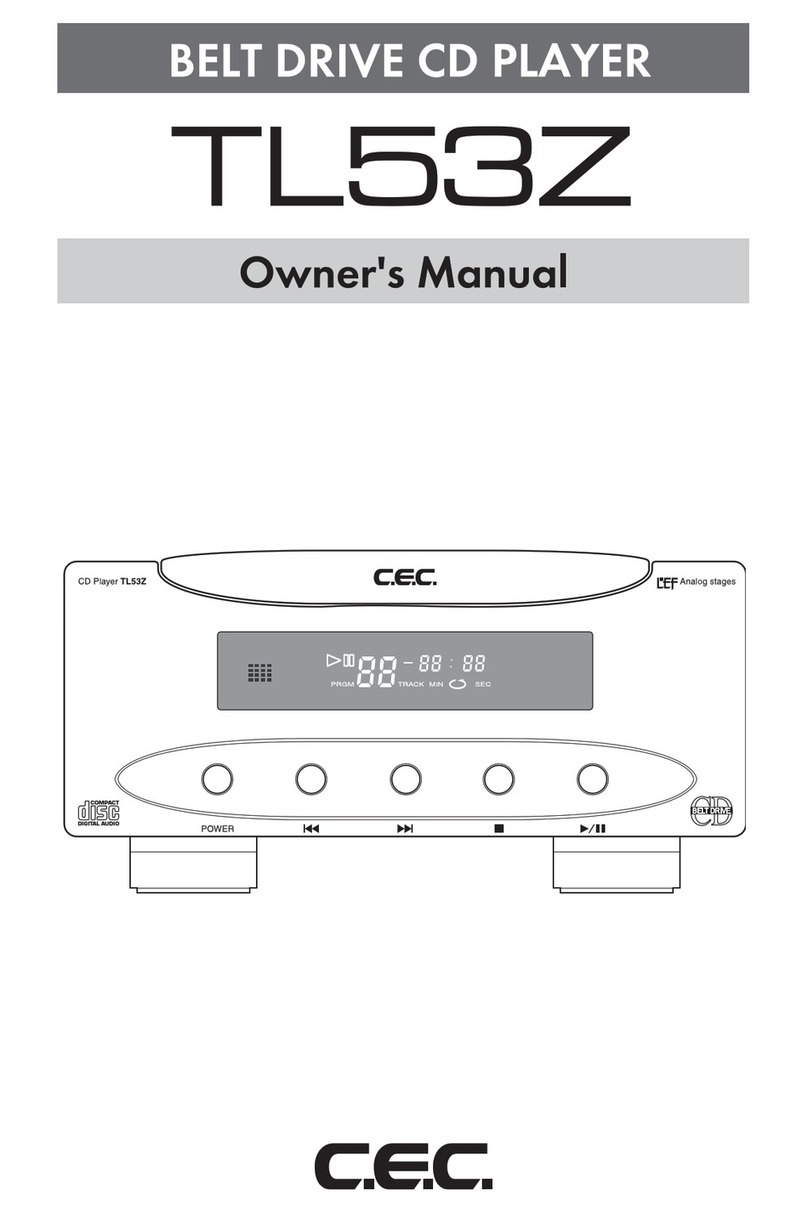 C.E.C. tl53z User manual