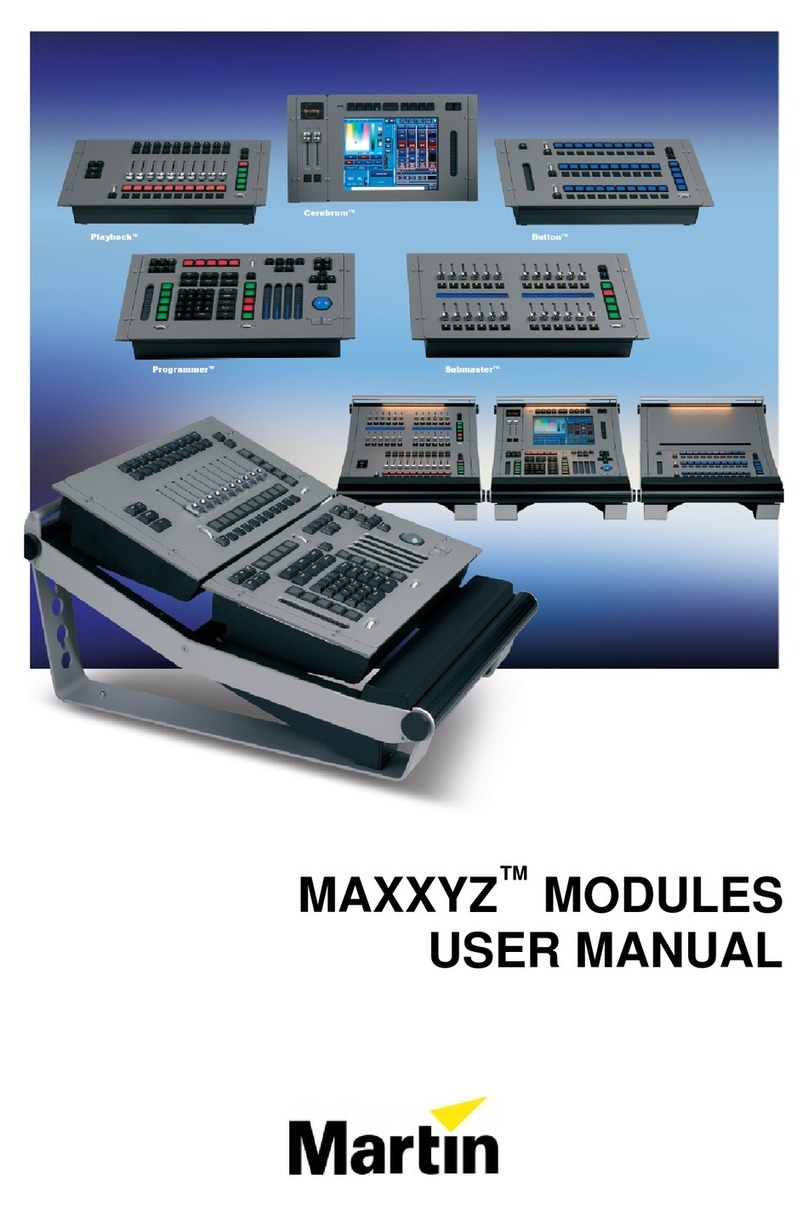 Martin maxxyz modules series user manual
