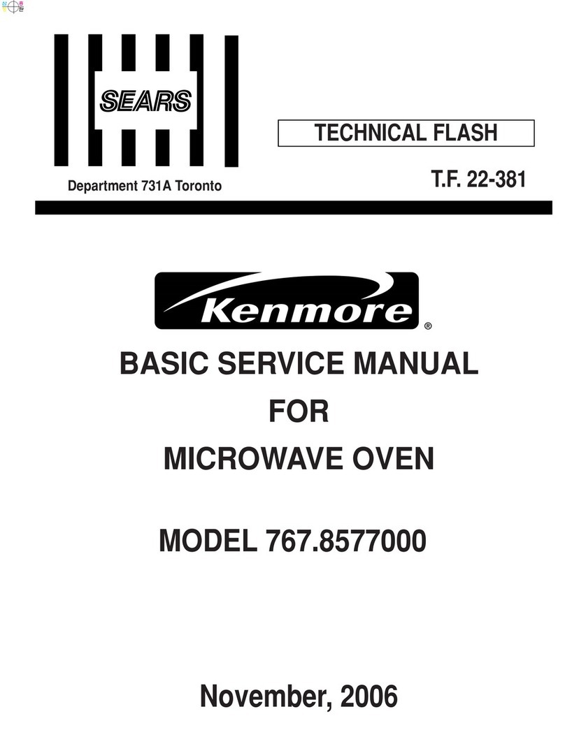 Kenmore 767.8577000 Basic service manual