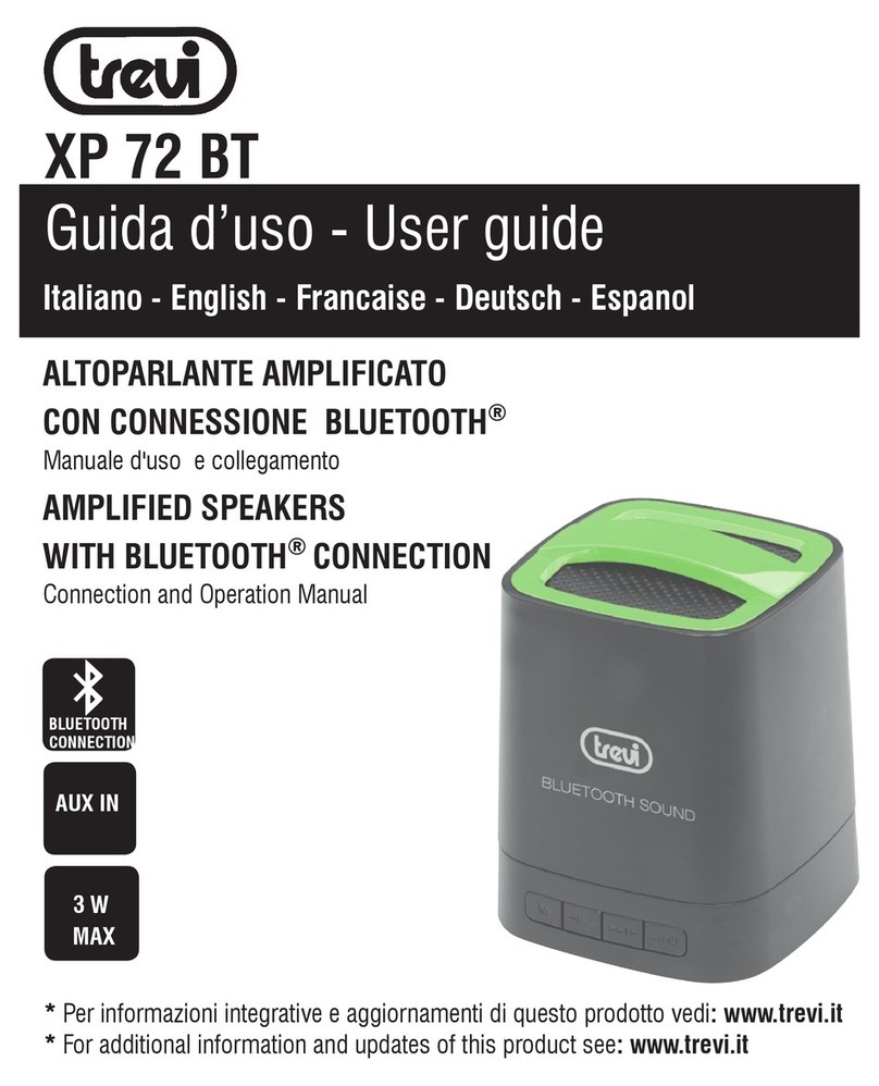 Trevi XP 72 BT user guide