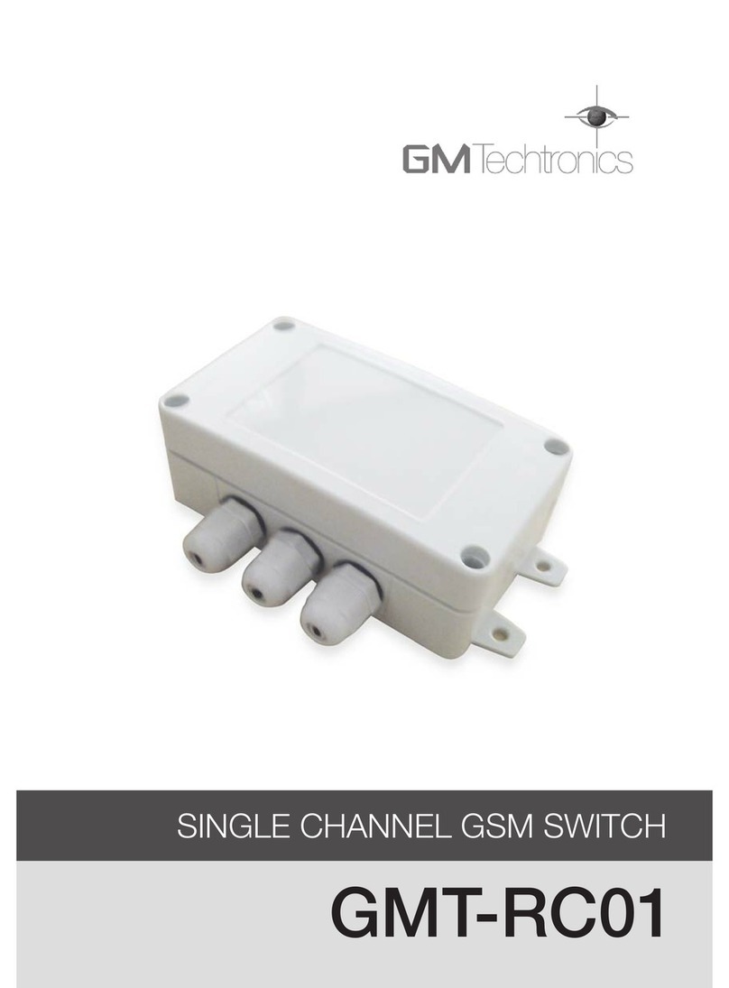 GMTechtronics GMT-RC01 user manual