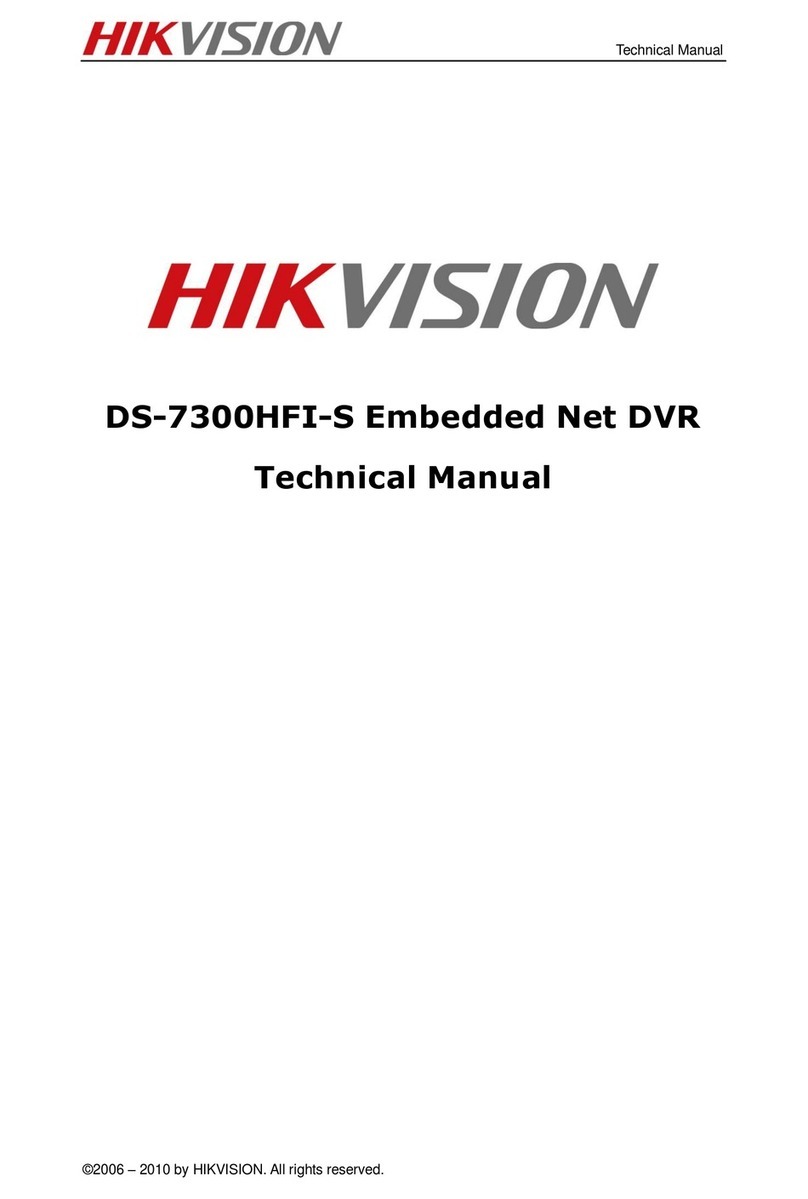 HIK VISION DS-7300HFI-S Series User manual
