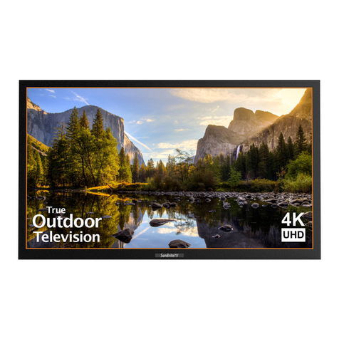 SunBriteTV Veranda SB-4374UHD-BL User manual