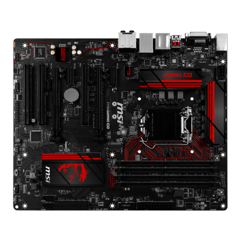 MSI Z170A KRAIT GAMING User manual