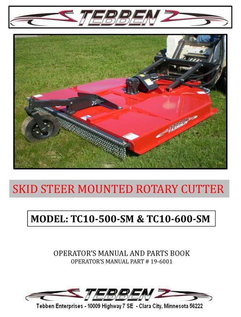 tebben tc10-500-sm Operator's manual