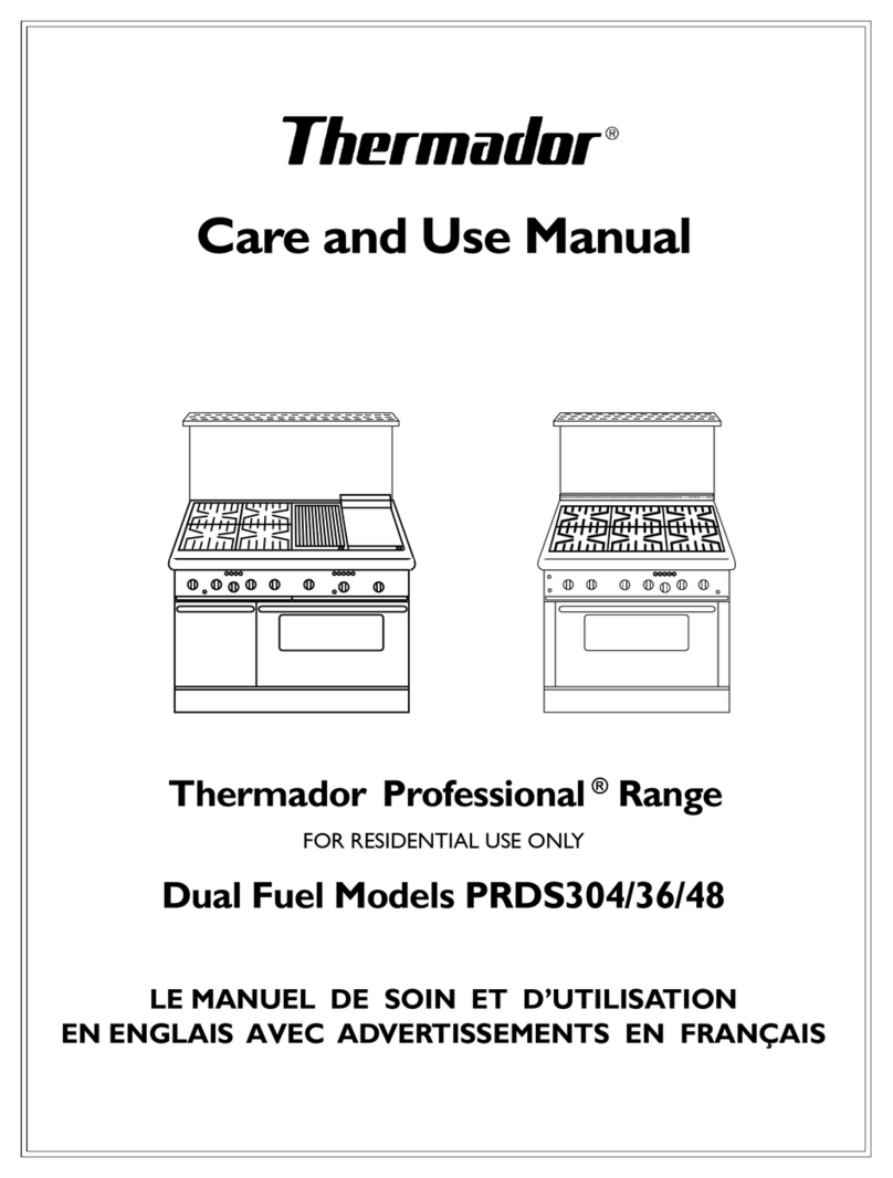 Thermador PRDS304 Guide