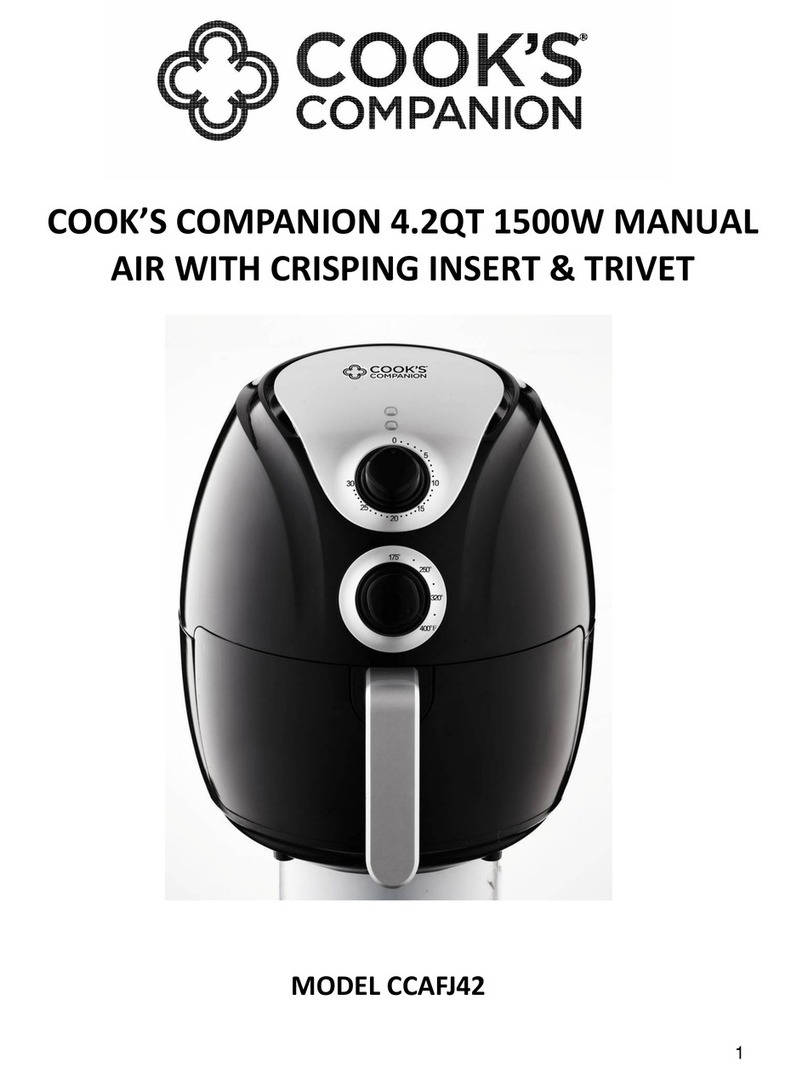 Cook's Companion CCAFJ42 User manual