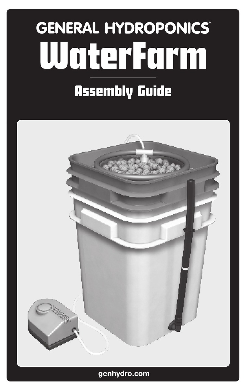 Hydrofarm WaterFarm Assembly guide