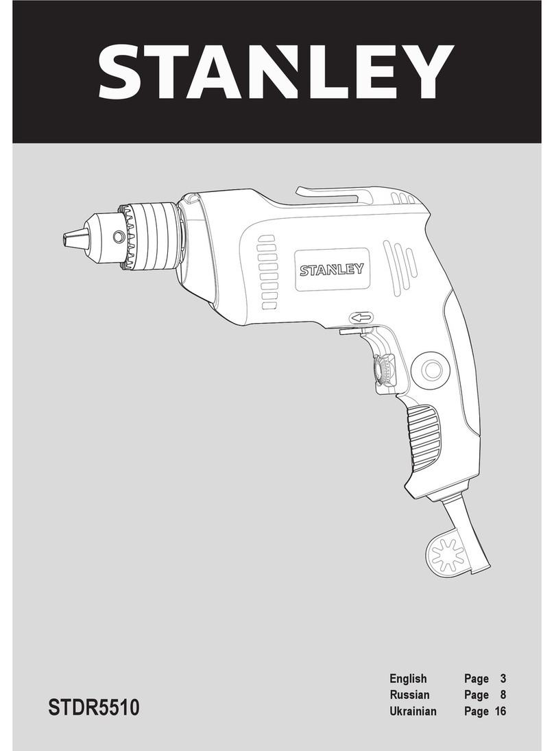 Stanley STDR5510 Original instructions