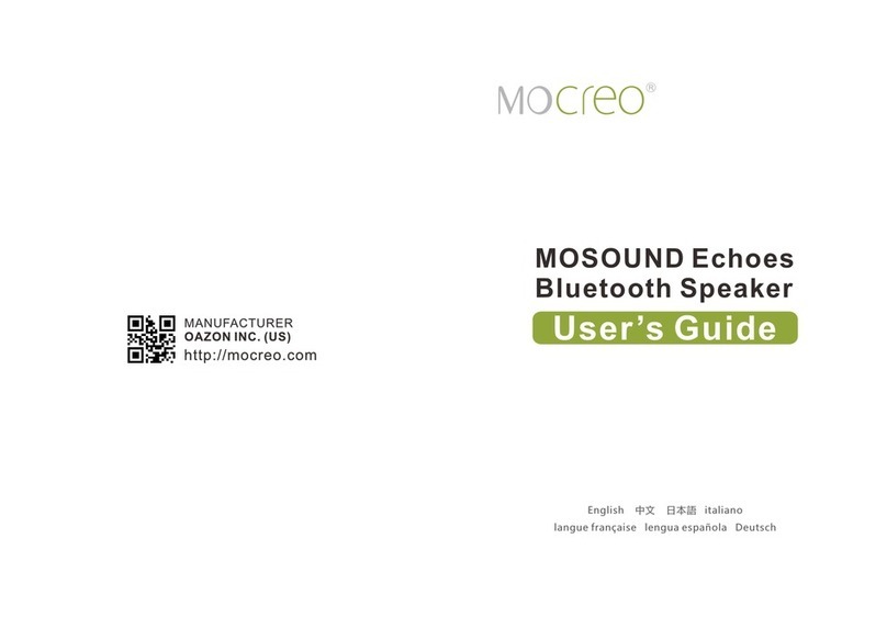 OAZON MOCREO user guide