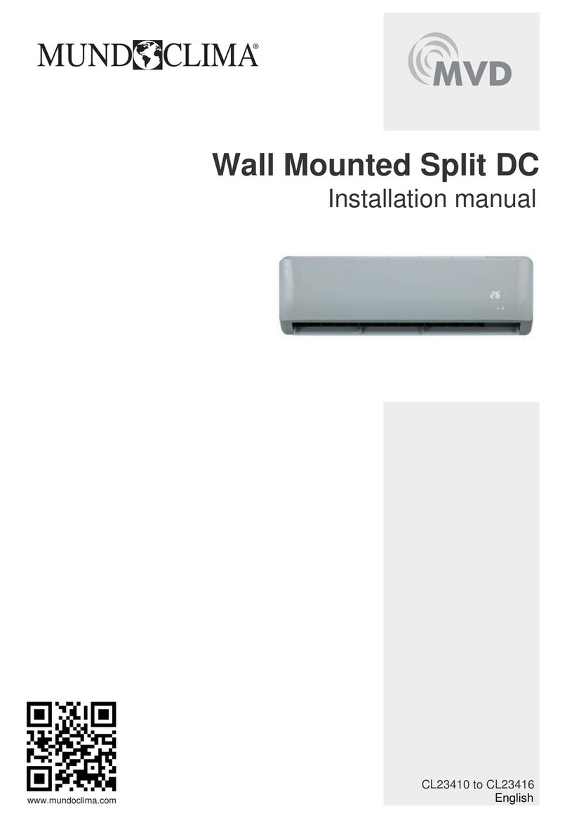 mundoclima CL23410 User manual